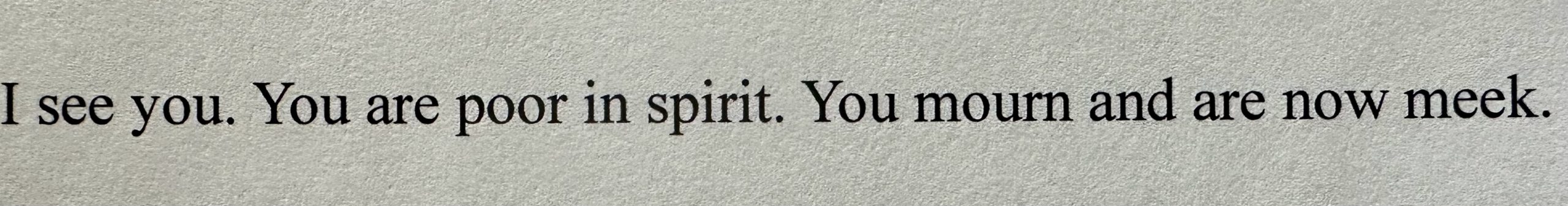 Blessing for a Stalker